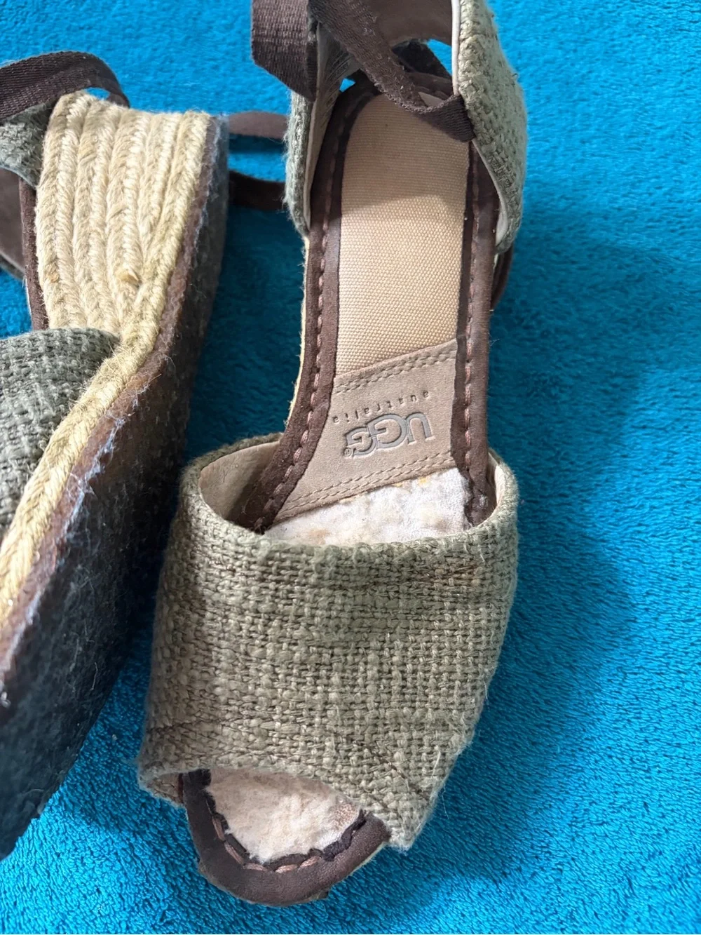 UGG espadrille wedges